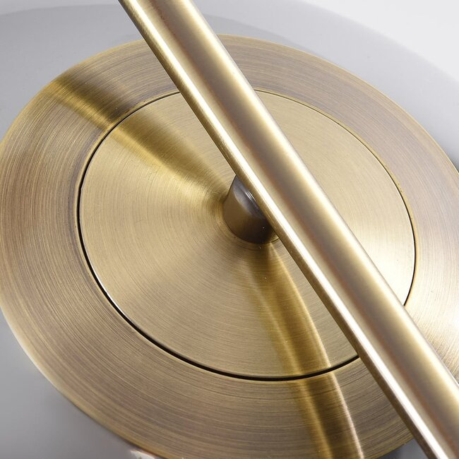 Suspension design Roy - verre fumé