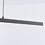 Suspension design Merle à intensité variable - gris foncé avec LED intégrée