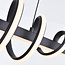 Suspension design Merle à intensité variable - gris foncé avec LED intégrée