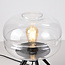 Lampe à poser Joah en verre transparent soufflé à la main