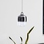 Suspension Melody en verre fumé à dégradé de couleur et LED dimmables à 3 niveaux