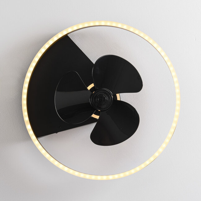 Ventilateur de plafond avec LED et télécommande - Lichi