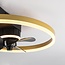Ventilateur de plafond Lichi avec LED intégrée et télécommande