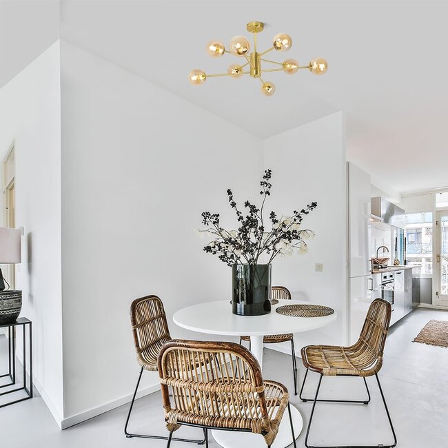 Suspension design avec verre ambré - Idaho