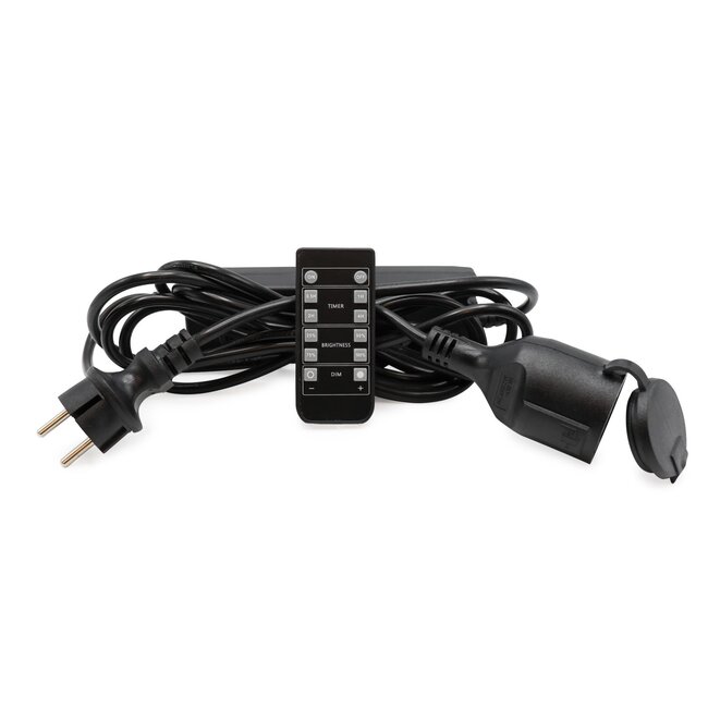 Kit guirlande guinguette, ampoules filament 2W verre clair, dimmables