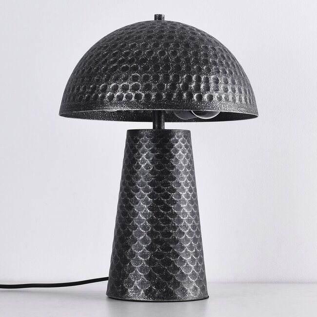 Lampe de table texturée industrielle - Tani