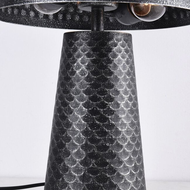 Lampe de table texturée industrielle - Tani