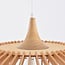 Suspension moderne en bois Itami - abat-jour à barreaux