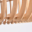 Suspension moderne en bois Itami - abat-jour à barreaux