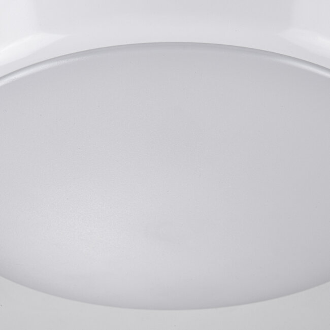 Plafonnier blanc Ø25,5 cm avec température de couleur réglable