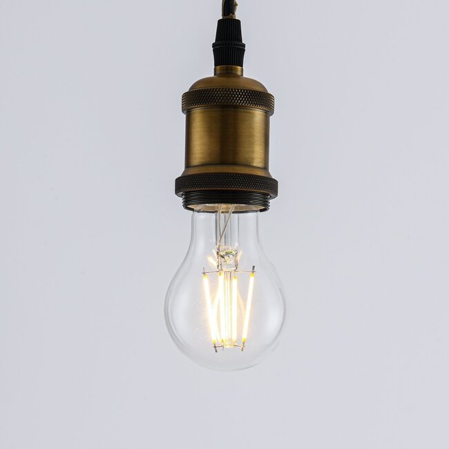 Ampoule à filament 4,5W & 7W, 2700K, verre clair Ø60, dimmable à 3 niveaux