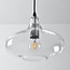 Suspension Trinidad en verre transparent - grand globe
