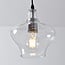 Suspension Trinidad en verre transparent - globe moyen
