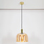 Lampe suspendue avec verre ambré - Apvali