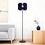 Lampadaire en feutre PET, bleu marine - Lenthe
