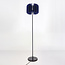 Lampadaire en feutre PET, bleu marine - Lenthe