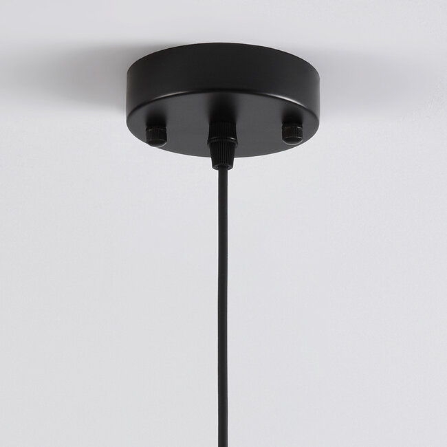 Lampe suspendue à 1 lumière Sofie - verre rond