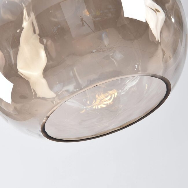 Lampe suspendue à 1 lumière Verona - cognac