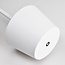 Lampadaire rechargeable Jytte blanc - intensité variable
