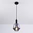 Suspension Mala - verre fumé, forme diamant