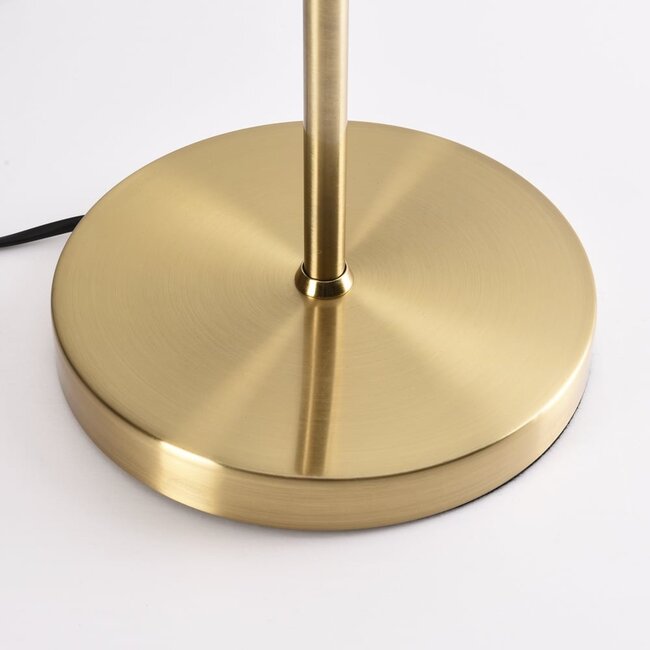 Lampadaire 3 lumières en verre ambré Pieta - orientable