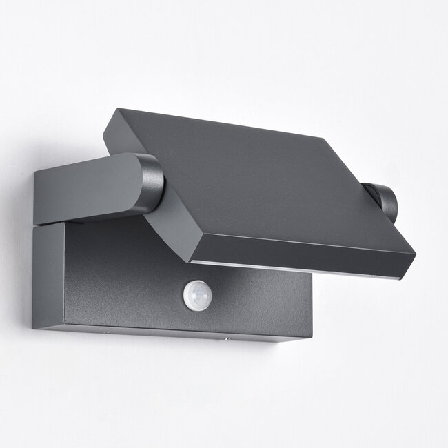 Applique réglable Berlin avec détecteur - anthracite