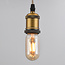 Ampoule tube LED E27 dimmable, verre ambré 11 cm (2200K)