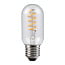 Ampoule tube LED E27 dimmable, spirale transparente 11 cm (2700K)