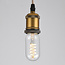 Ampoule tube LED E27 dimmable, spirale transparente 11 cm (2700K)