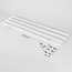 Kit rail monophasé de 3 mètres et spots Loek à l’aspect noyer