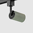 Spot sur rail monophasé Romain - gris vert