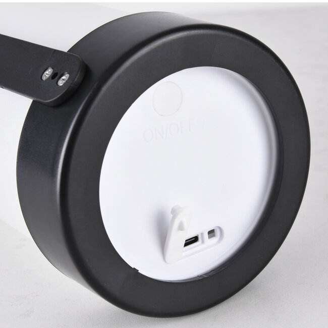 Lampe de table LED rechargeable, dimmable, RGB - Sal