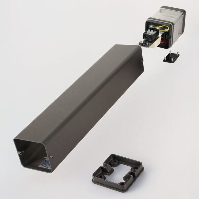 Lampadaire pour l'extérieur, anthracite - Cira