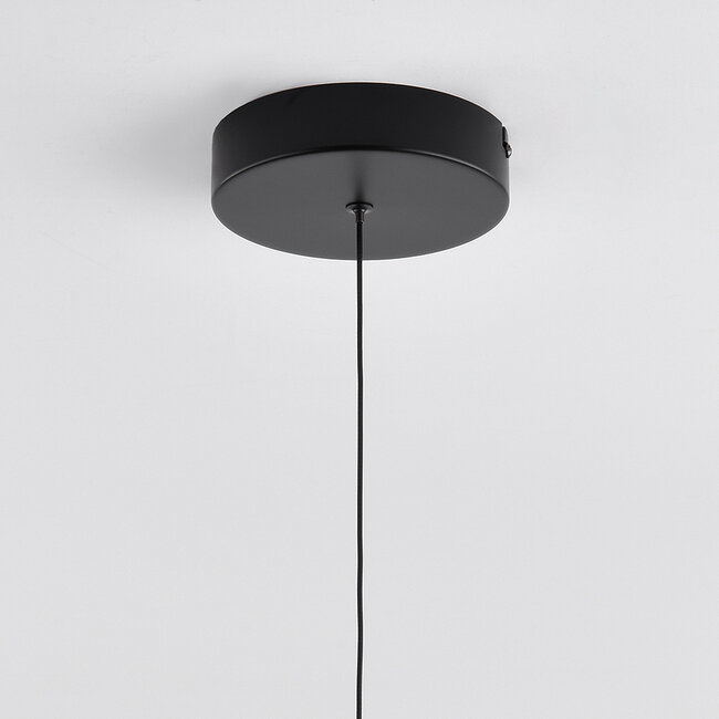 Lampe suspendue noire Kato avec gradation à 3 niveaux