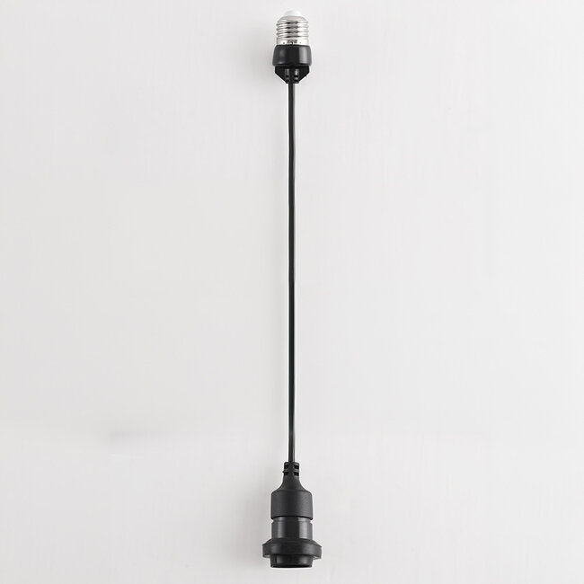 Douille E27 suspendue 20, 30, 40 et 60 cm (sans ampoule)