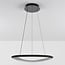 Suspension Celda en chrome noir, variateur à 3 niveaux