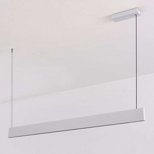 Lampe suspendue minimaliste à luminosité réglable Abby - blanc