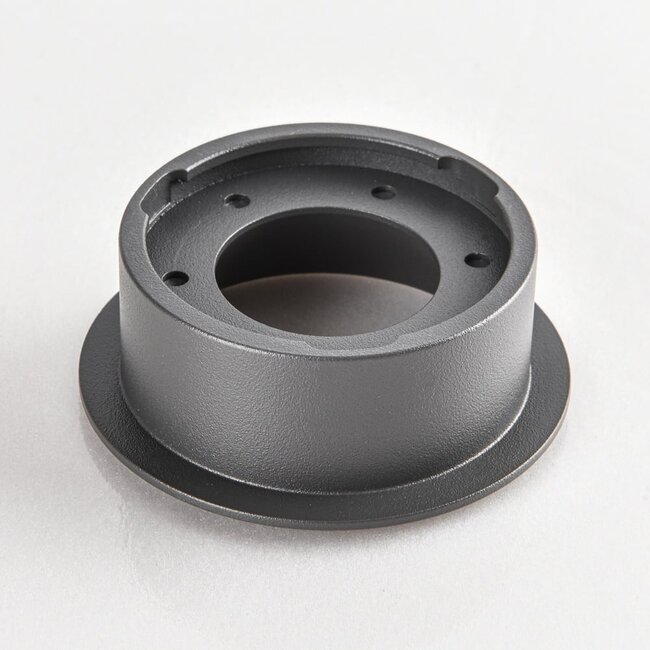 Spot encastrable Meya 9W avec anneau format 3 - gris foncé