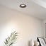 Spot encastrable Meya 9W avec anneau format 2 - gris foncé