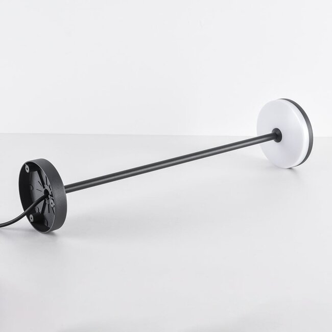 Lampe d'extérieur sur pied Svala anthracite à piquet - 80 cm