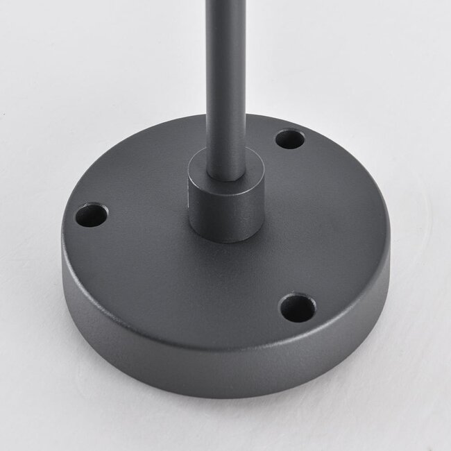 Lampe d'extérieur sur pied Svala anthracite à piquet - 80 cm