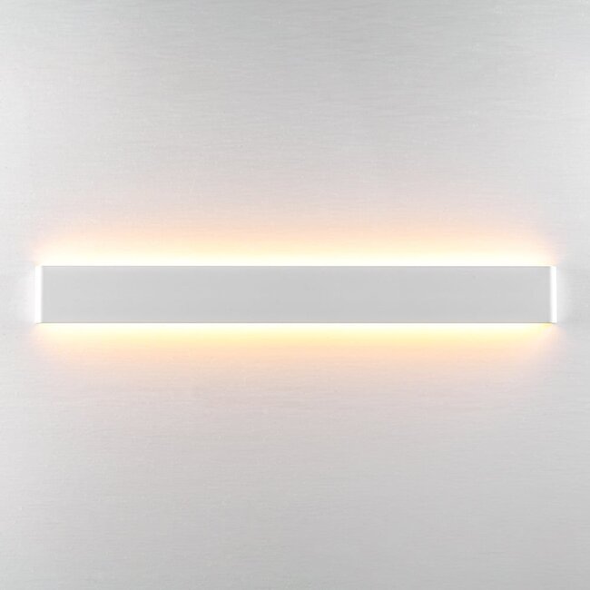 Applique Norell 83 cm en blanc à LED intégrées