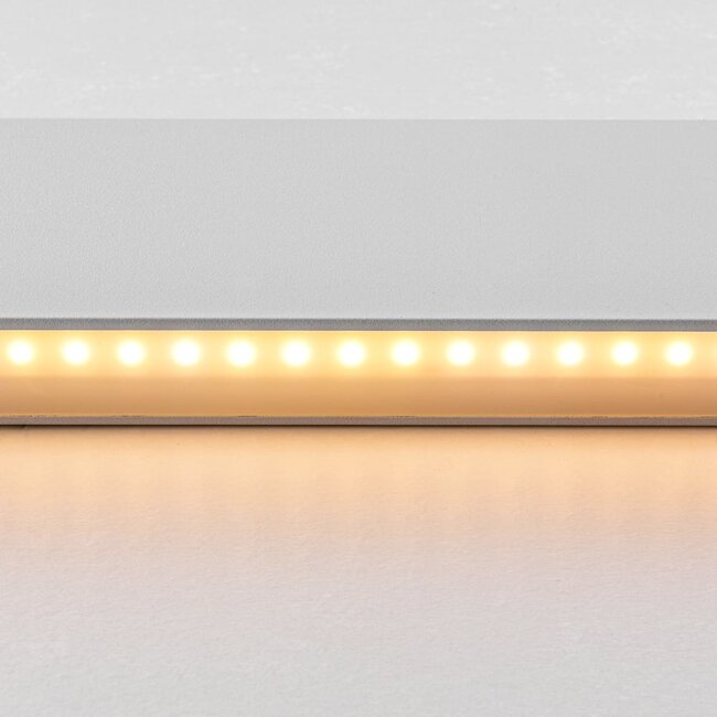 Applique Norell 83 cm en blanc à LED intégrées