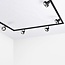 Kit rail monophasé de 1,5 mètre et spots Joel, noir