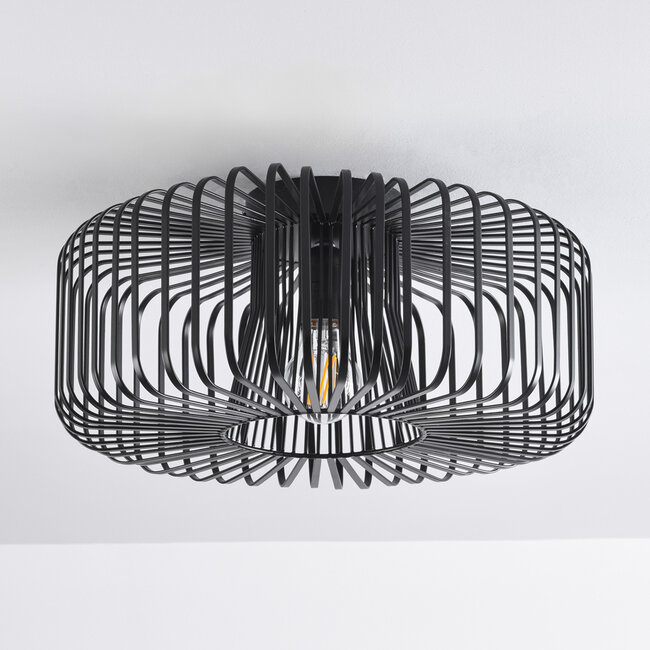 Plafonnier à 1 lumière Metallo - noir