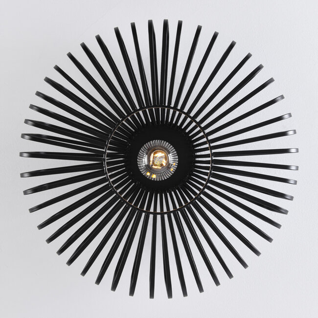 Plafonnier à 1 lumière Metallo - noir