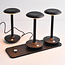 Set de 3 lampes de table sans fil avec couleur de lumière réglable et station de charge – Charge