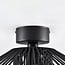 Lampe d'extérieur Woven en corde tressée noire, IP54