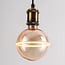 Ampoule à filament E27, 1800K, verre ambré avec anneau horizontal Ring Ø13 cm - dimmable
