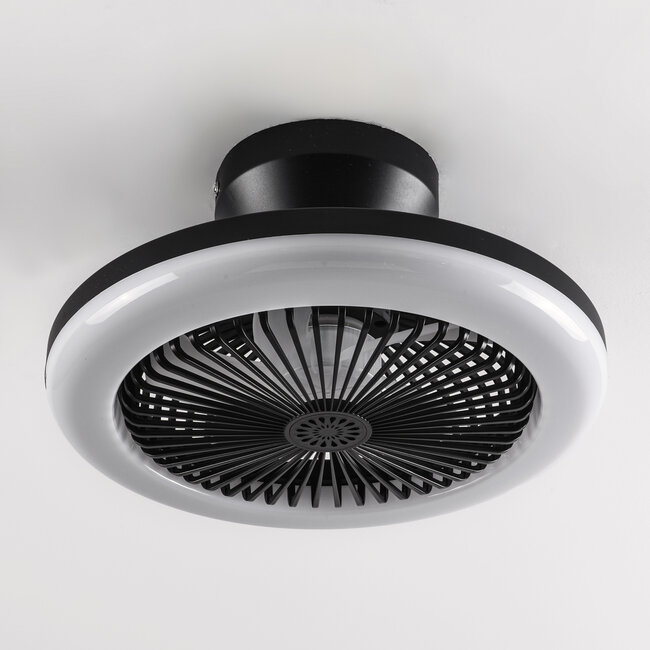 Ventilateur de plafond Gale à intensité variable avec télécommande et température de couleur réglable